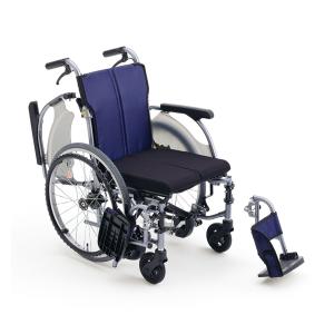 ミキBAL-12 ティルト＆リクライニング介助型車いす ミキ ミキ ティルト&リクライニング介助型車いす BAL-12 ブルー