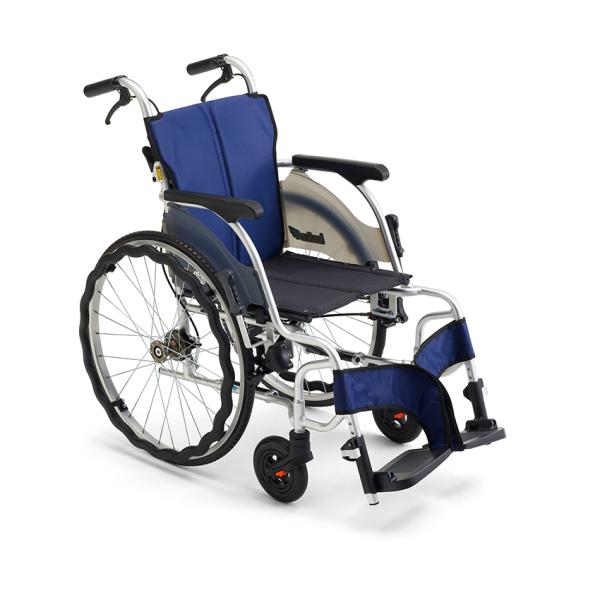 ミキ CRT-SG-5 アルミ製軽量自走式車いす カルティマ