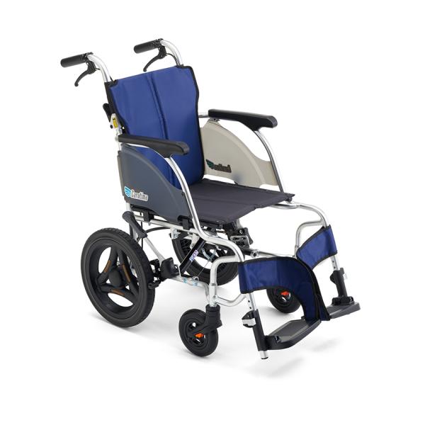 ミキ CRT-SG-6 アルミ製軽量自走式車いす カルティマ