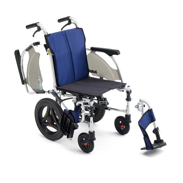 ミキ CRT-SG-8 アルミ製軽量介助式車いす カルティマ