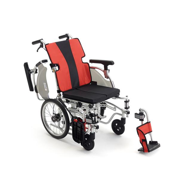 MiKi（ミキ）アルミ製モジュール介助型車椅子 MEF-16