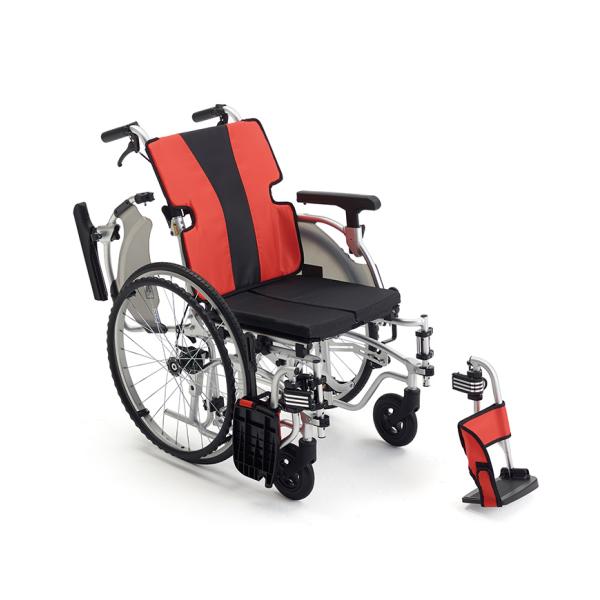 MiKi（ミキ）アルミ製モジュール自走型車椅子 MEF-22