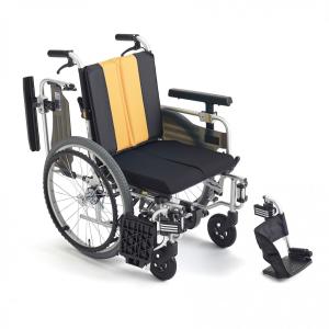 ミキ 車椅子 MiKi とまっティ MBY-41RB 自走式 多機能 自動ブレーキ 低