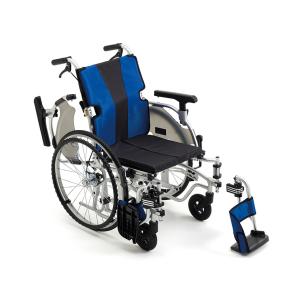 ミキ アルミ自走式車椅子（モジュールタイプ） MYU5-22 │ 車いす 自走