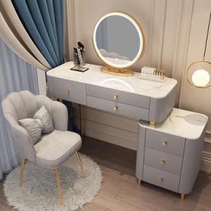 ドレッサー 北欧風 鏡台 オシャレ お姫系 化...の詳細画像1