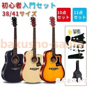 Aryari アコースティックギター 初心者セット 38インチ ギター
