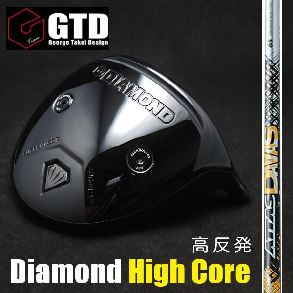 《アッタス ATTAS DAAAS ダァーッス》GTDダイヤモンドハイコアドライバー（高反発）GTD...