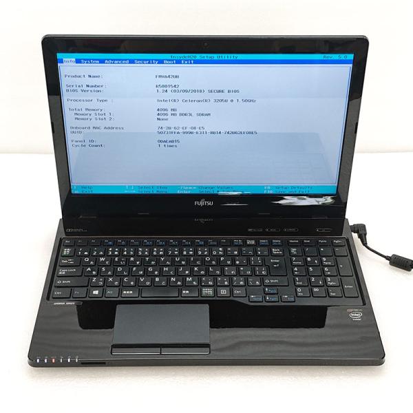 ジャンク品 富士通 LIFEBOOK AH42/U FMVA42UB ジャンクPC ジャンクパソコン...