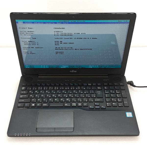 ジャンク品 富士通 LIFEBOOK AH45/A3 FMVA45A3BG ジャンクPC ジャンクパ...