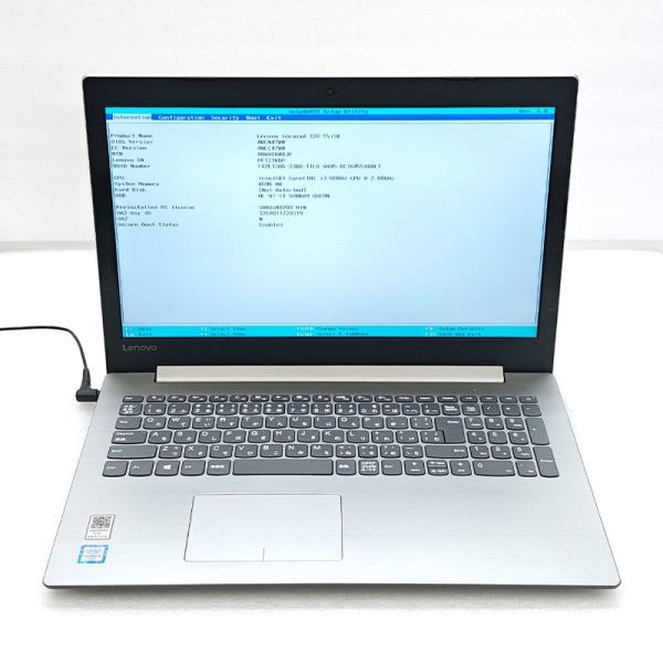 ジャンク品 Lenovo ideapad 320-15ISK ジャンクPC ジャンクパソコン 保証無...