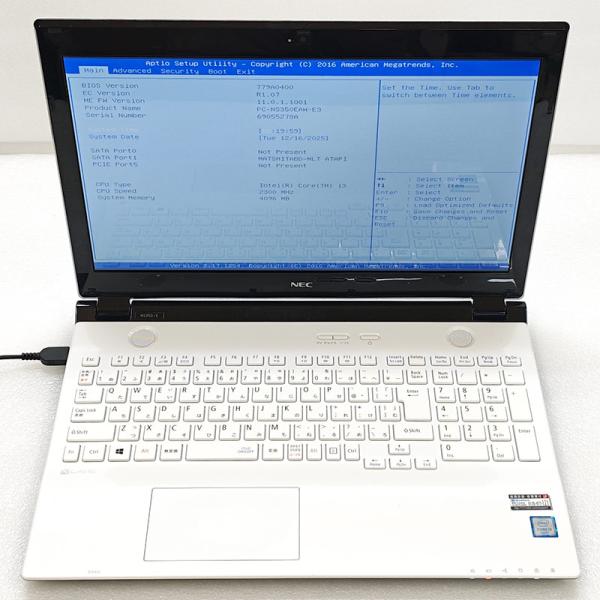 ジャンク品 NEC LAVIE PC-NS350EAW-E3 ジャンクPC ジャンクパソコン 保証無...