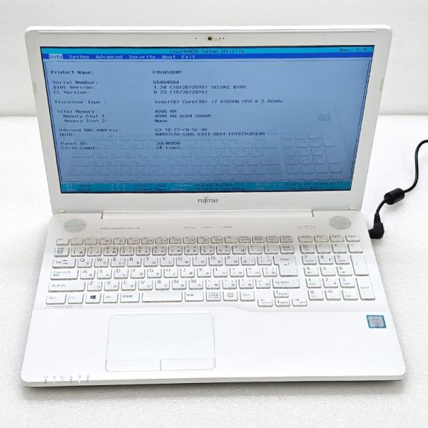 ジャンク品 富士通 LIFEBOOK AH50/X FMVA50XWP ジャンクPC ジャンクパソコ...
