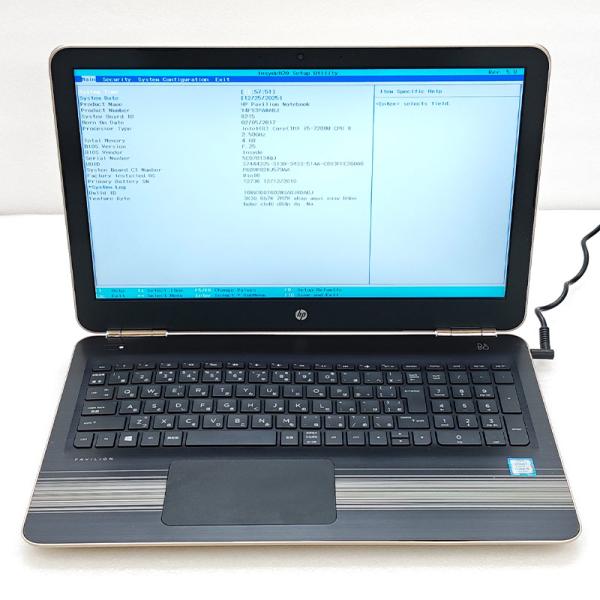 ジャンク品 HP Pavilion 15-au108TU ジャンクPC ジャンクパソコン 保証無し ...