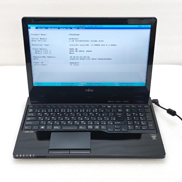 ジャンク品 富士通 LIFEBOOK AH45/U FMVA45UBP ジャンクPC ジャンクパソコ...