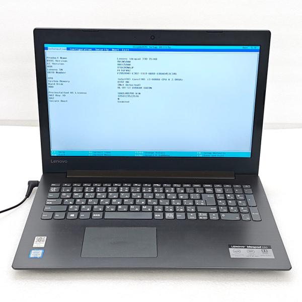 ジャンク品 Lenovo ideapad 330-15KB ジャンクPC ジャンクパソコン 保証無し...