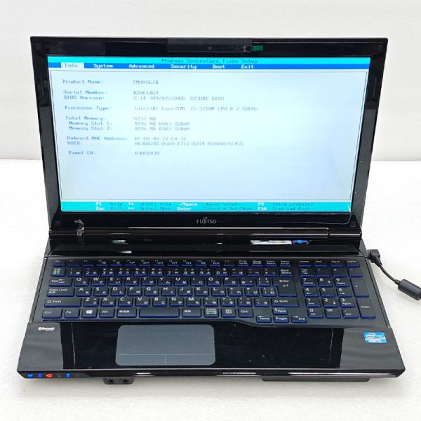 ジャンク品 富士通 LIFEBOOK AH56/J FMVA56JB ジャンクPC ジャンクパソコン...