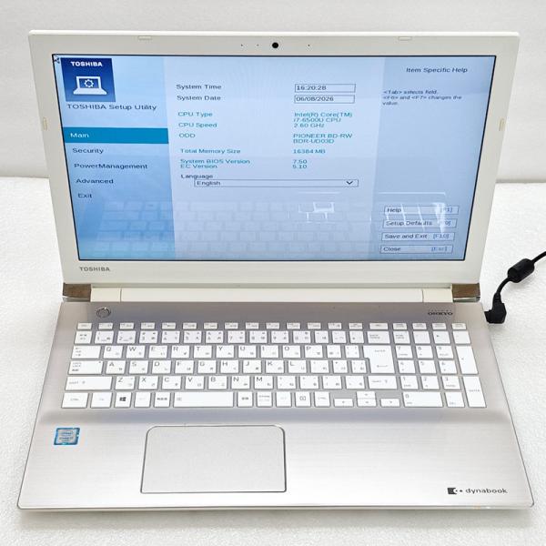 ジャンク品 東芝/Dynabook dynabook EX/85AG PTEX-85ABJG ジャン...