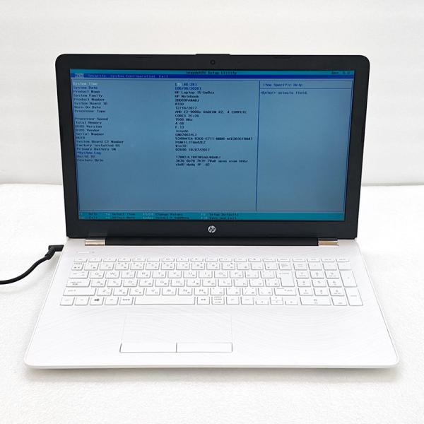 ジャンク品 HP 15-bw001AU ジャンクPC ジャンクパソコン 保証無し OS無し ACアダ...