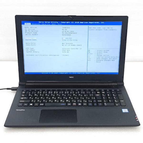 ジャンク品 NEC PC-VKL23FB7S413 ジャンクPC ジャンクパソコン 保証無し OS無...