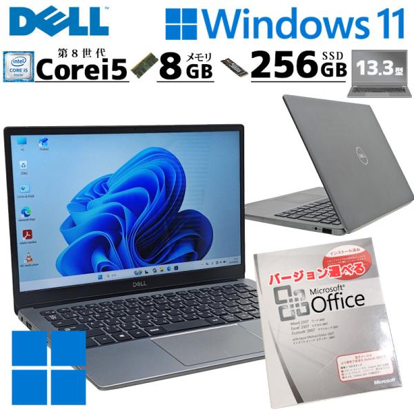 美品 中古パソコン Microsoft Office付き DELL Latitude 3301 Wi...