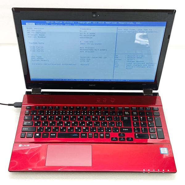 ジャンク品 NEC LAVIE PC-NS350FAR ジャンクPC ジャンクパソコン 保証無し O...