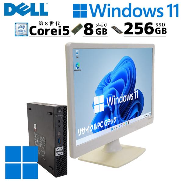 ミニPC 中古デスクトップ DELL OptiPlex 5060 Micro Windows11 P...