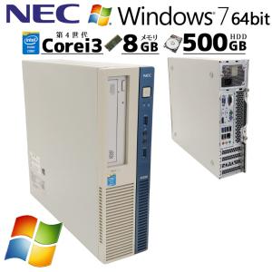 Win7 64bit 中古パソコン NEC Mate MK37L/B-N Windows7 Core...