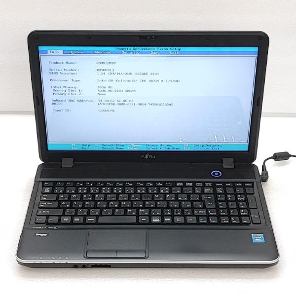 ジャンク品 富士通 LIFEBOOK AH32/M FMVA32MBP ジャンクPC ジャンクパソコ...