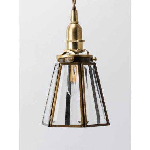 ［※シェードのみ※］ クリアガラスシェード AXCIS アクシス アンティーク風 シャープ おしゃれ...