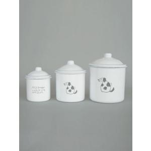 バケツ おしゃれ 蓋つき ホーロー 5.7L ワインク−ラー キッチン 白