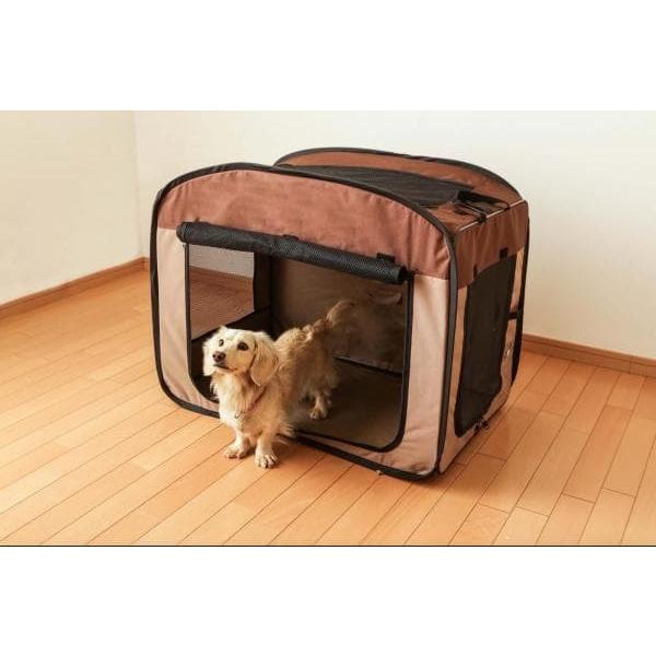 アイリスオーヤマ IRIS OHYAMA 折りたたみソフトゲージLサイズ 給水ボトル取付可能 天面フ...