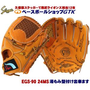 久保田スラッガー 江頭重利90歳記念限定グラブ 軟式用 R4-EGS90N 24MS型 超限定商品 GTK