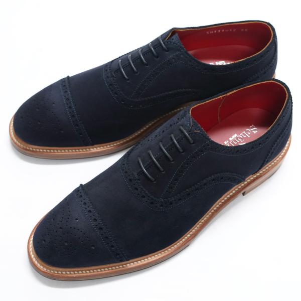 （ショーンハイト コンビネーションオーダー 納期50日）ブリティッシュトラッド 内羽根セミブローグ ...