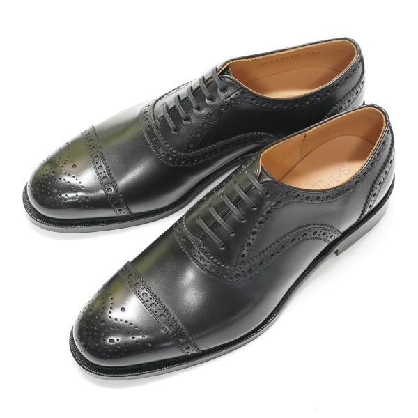 （ショーンハイト コンビネーションオーダー 納期50日）ブリティッシュトラッド 内羽根セミブローグ ...