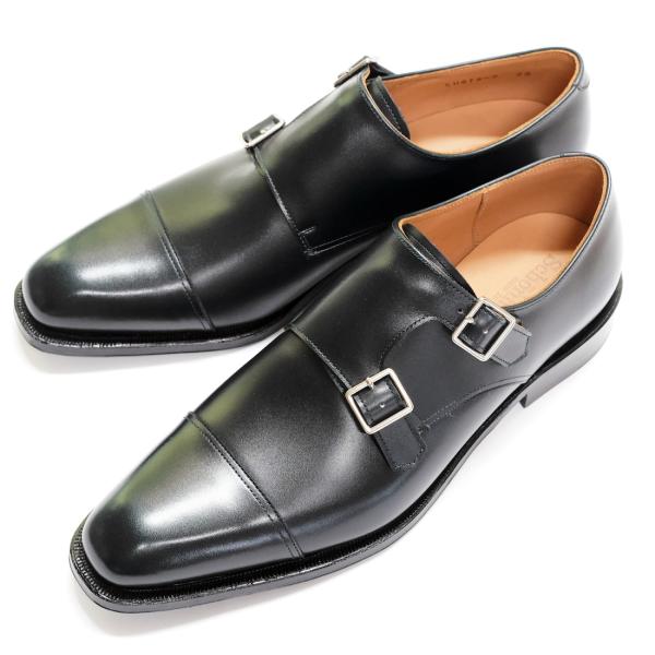 （ショーンハイト コンビネーションオーダー 納期50日）ロングノーズ ダブルモンクストラップ（国産最...