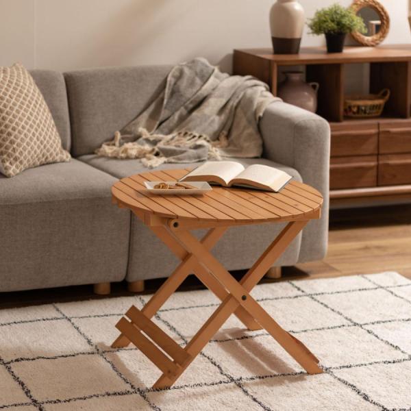 フォールディングテーブルL 折り畳み 折りたたみテーブル 簡易テーブル スリム 収納 アウトドア お...