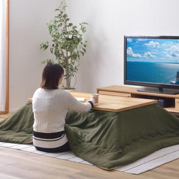 こたつ布団 長方形 190×230 防寒 シンプル おしゃれ もこもこ ふわふわ 天板サイズ120×...