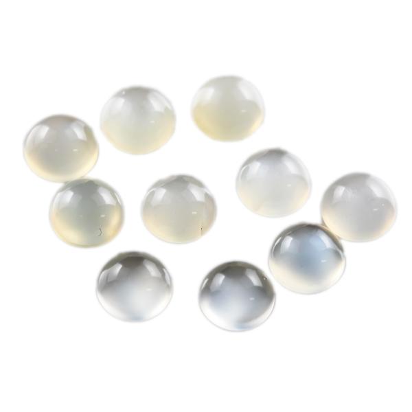 ホワイトムーンストーン 天然石 宝石ルース 裸石 3×3mm 10個セット AAA パワーストーン ...