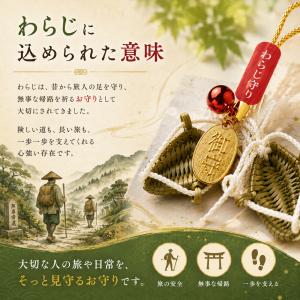 わらじ お守り 健康守り 健康長寿 無病息災 ...の詳細画像1