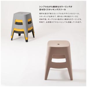 スツール スタッキング 積み重ね ポリプロピレ...の詳細画像1