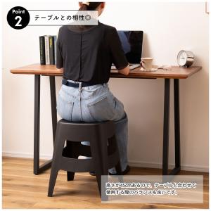 スツール スタッキング 積み重ね ポリプロピレ...の詳細画像3