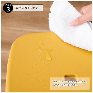 スツール スタッキング 積み重ね ポリプロピレ...の詳細画像4