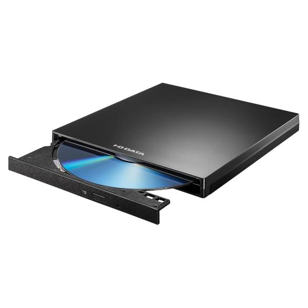 アイ・オー・データ I-O DATA ポータブルDVDドライブ 保存ソフト付き Type-C/USB...