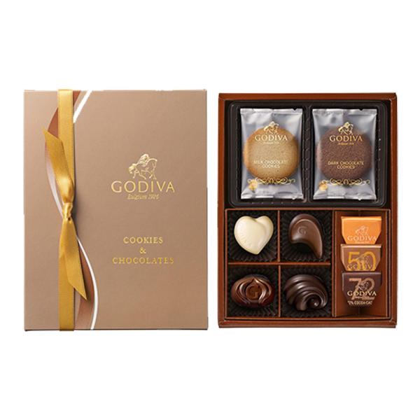 ハロウィン クリスマス お歳暮 ギフト ゴディバ クッキー&amp;チョコレート アソートメント 小 11点...