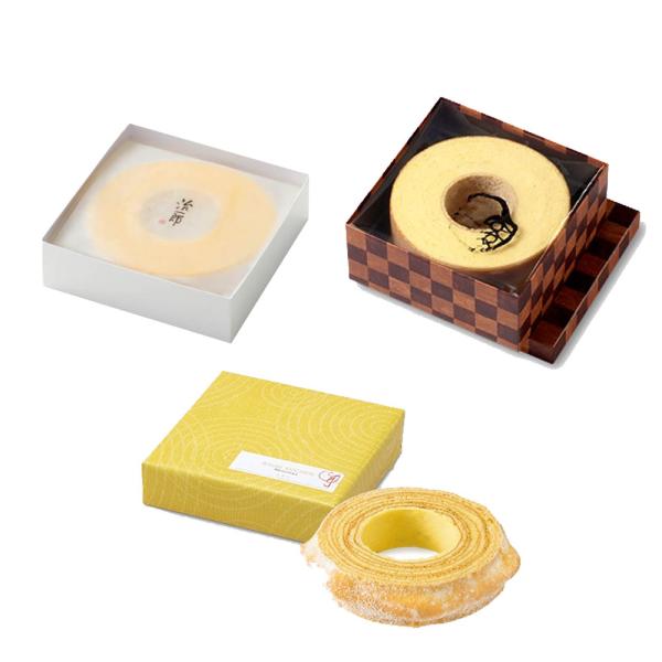 ハロウィン クリスマス お歳暮 ギフト 食べ比べセット 治一郎 クラブハリエ ねんりん家 バームクー...