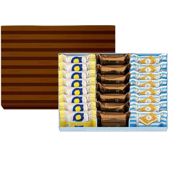 ハロウィン クリスマス お歳暮 ギフト シュガーバターサンドの木 横綱詰合せ 21個入