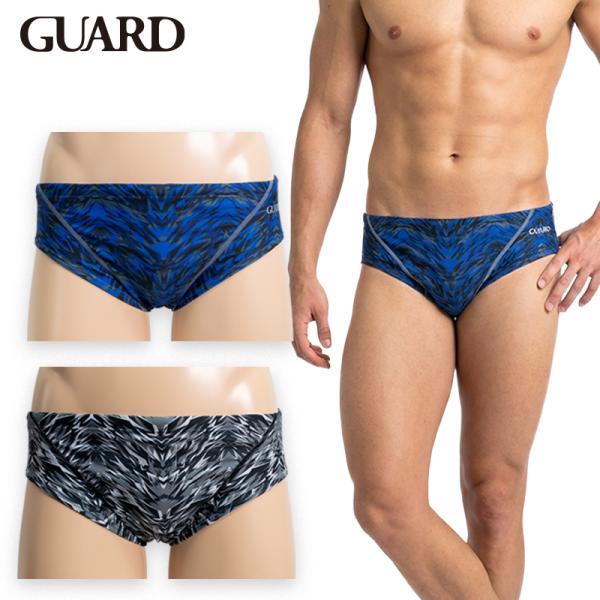 【ネコポス対象商品】GUARD メンズ Vカットビキニ（競泳水着）｜MOTION LINES｜砂や汚...