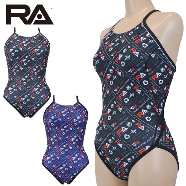 【ネコポス対象商品】【パッドなし】RA(アールエー) / 女性水着_RA124-XSPRT (ワンピ...