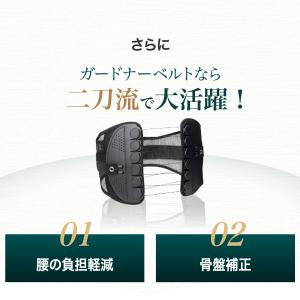 【公式】 ガードナーベルト 骨盤ベルト 腰楽ベ...の詳細画像4