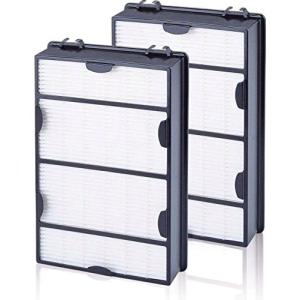 Nispira True HEPA エアアレルギー フィルター 交換用 Holmes HAPF600 HAPF600D HAPF600D-U2 フィルター B